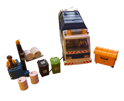 Playmobil 4129 bin lorry - bin,
