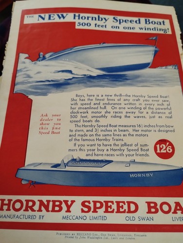 Sk284 ephemera 1932 advert - sk284,