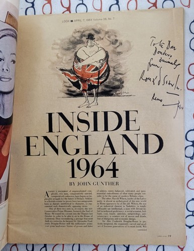 Ronald searle inside - "inside, england