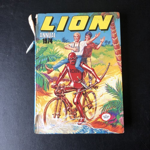 Lion comic hardback annual - comic,