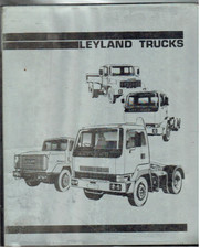 LEYLAND CRUISER & CONSTRUCTOR 24.18 & 24.21 TRUCK 1981 FACTORY REPAIR MANUAL