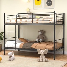 Metal Twin Over Bunk Beds With