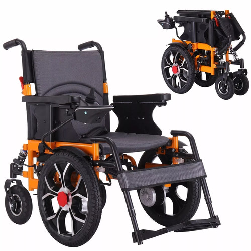 Foldable electric wheelchair - foldable,