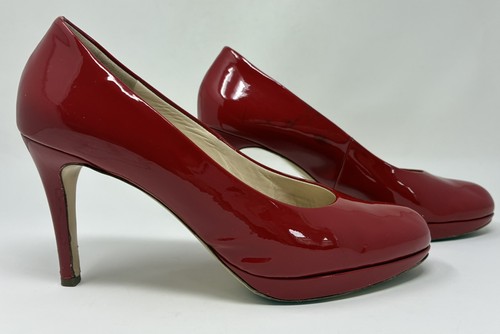 Hogl size red patent - 7,