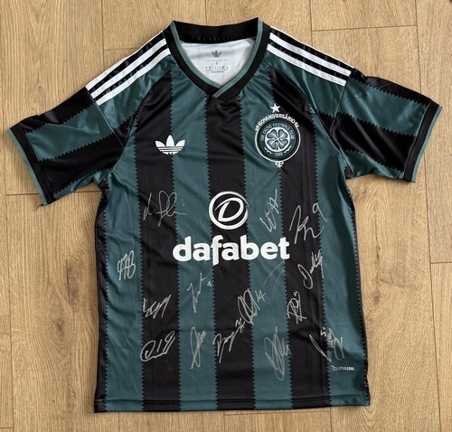 Signed celtic squad - celtic, shirt