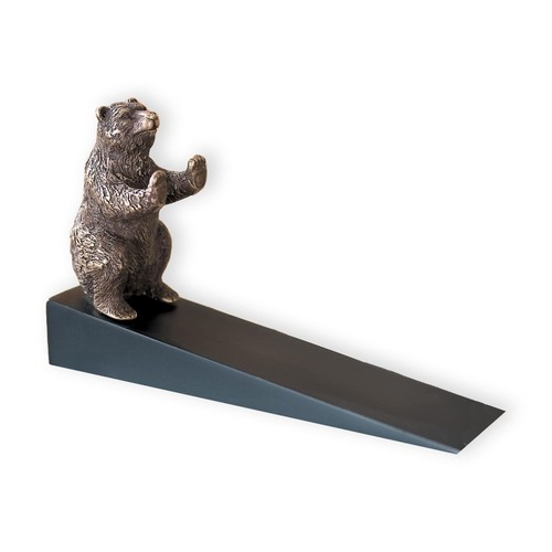 Spi bear doorstop brass - doorstop,,