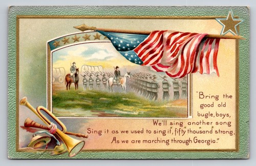 Bring the good old bugle - good,