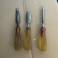 Record Marples Chisels  Sheffield England 2 x 1” 1x 1/2”