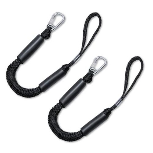 Black bungee boat mooring - boat,