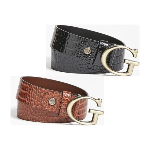 Guess raffie croc gold - guess,