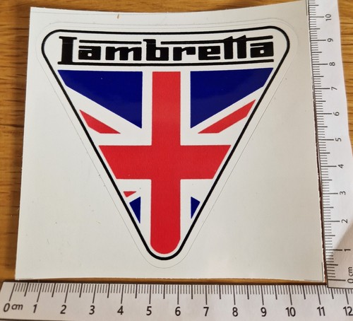 Lambretta scooter union - union, flag