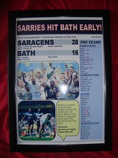 Saracens 28 Bath 16 - 2015