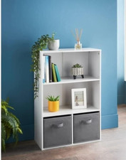 White cube storage - white, |