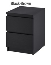 Ikea Malam chest of 2 drawers