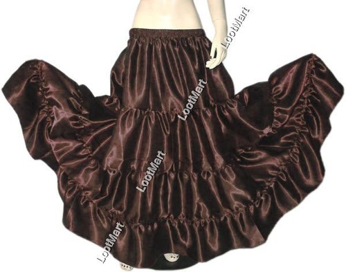 Belly dance blue - belly, satin