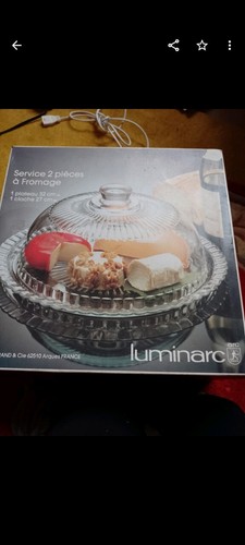 Luminarc large glass - large, cheese/