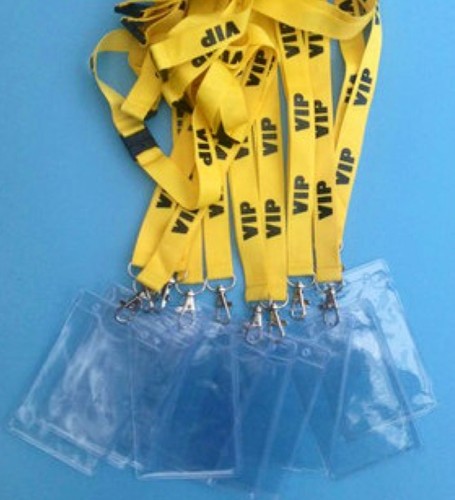 Lanyard with break away vip - vip, id