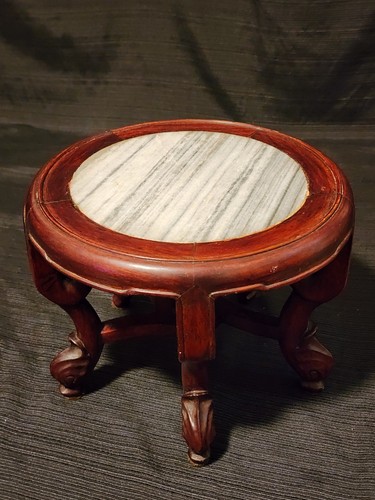 Vtg chinese rosewood display - vtg,