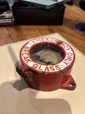 Antique Break Glass Key Unit