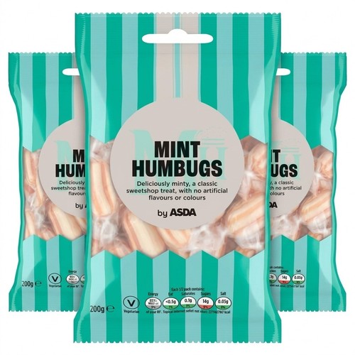 Asda mint humbugs 200g - asda,