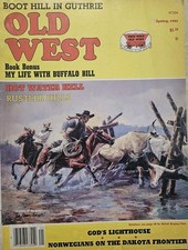 Old West Spring 1982 Magazine Buffalo Bill Rustler Hills Lighthouse 