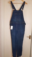 NEXT Blue Denim Dungarees 12