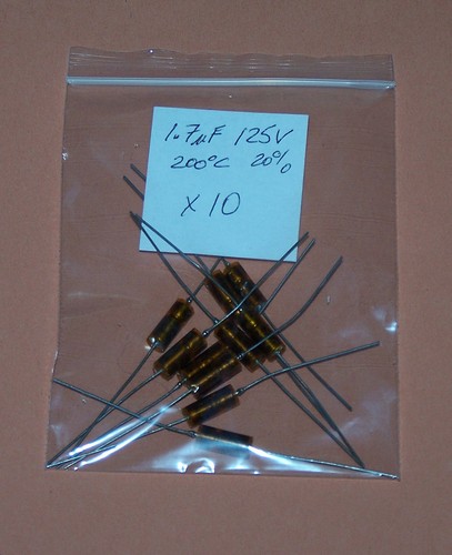 Mallory 7uf 125v sealed wet - 125v,
