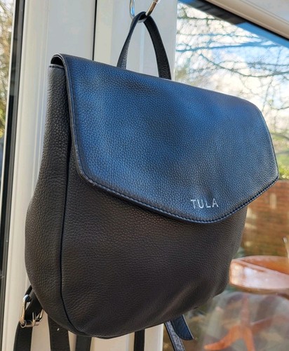 Tula black genuine - genuine, leather