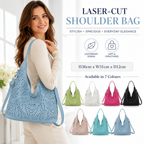Women laser cut hobo - women,