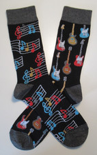 Odd Socks / Electric Guitar & Music Socks 1 Pair Size M UK 6-11 / Men Ladies