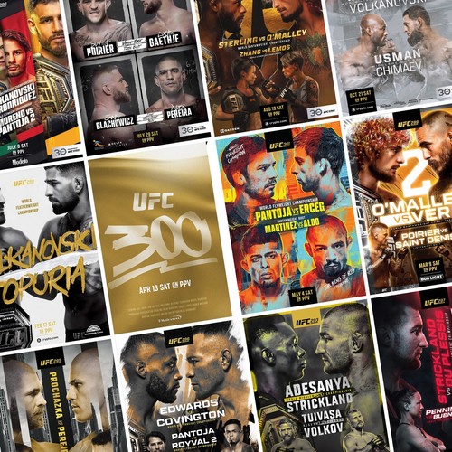 Ufc fight posters - ufc,