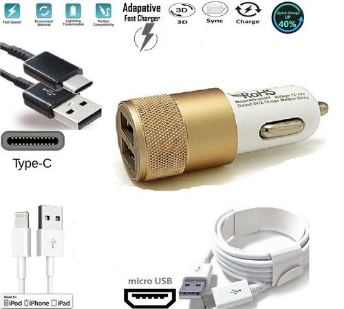 Port car charger led - port,