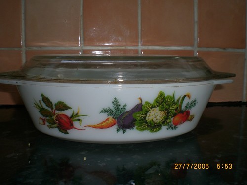 Vintage jaj pyrex - vintage, oval