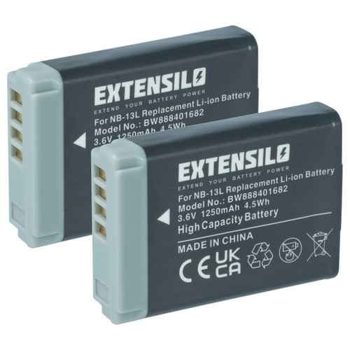 Battery for canon - 2x, powershot