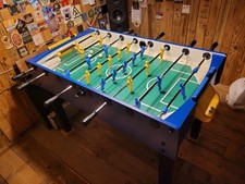 Garlando G100 Professional Indoor Football Table Blue & Yellow