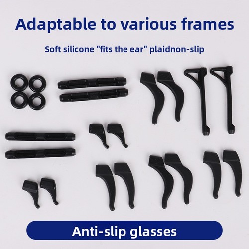 Soft silicone eyeglass ear - silicone,