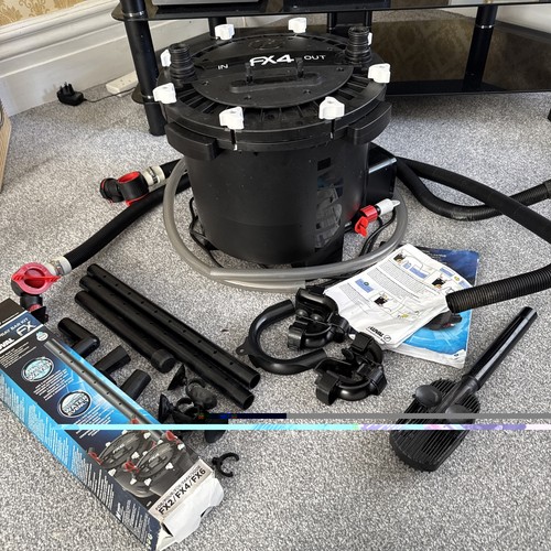 Fluval fx4 canister filter - fluval,