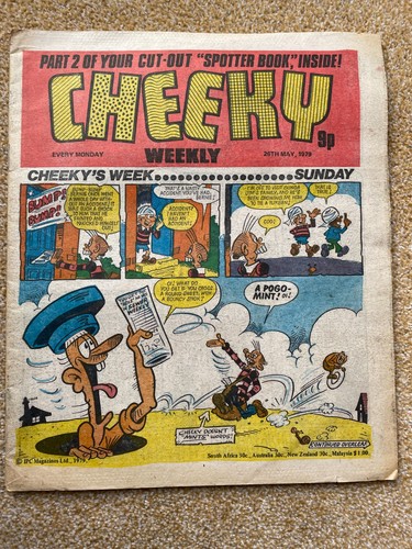 Cheeky weekly comic 26th may - cheeky,