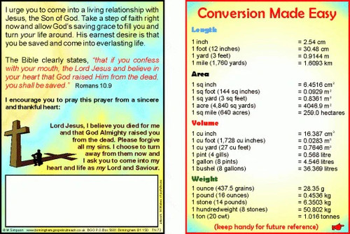Tracts conversion made easy - tracts:,