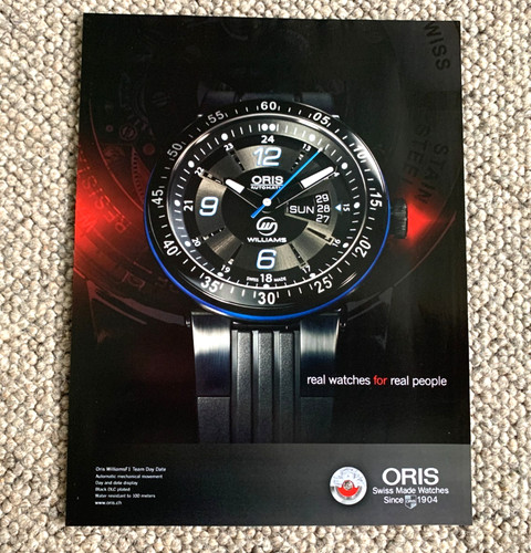 Oris williams team - williams, f1