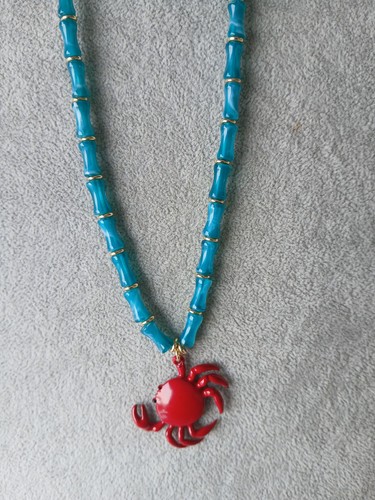 Red blue crab statement - crab,