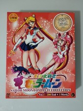 Sailor Moon Complete Collection | Vol 1 - 200 + 3 movies | Japanese and English 