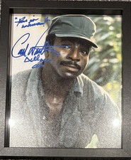 Carl Weathers Hand Signed