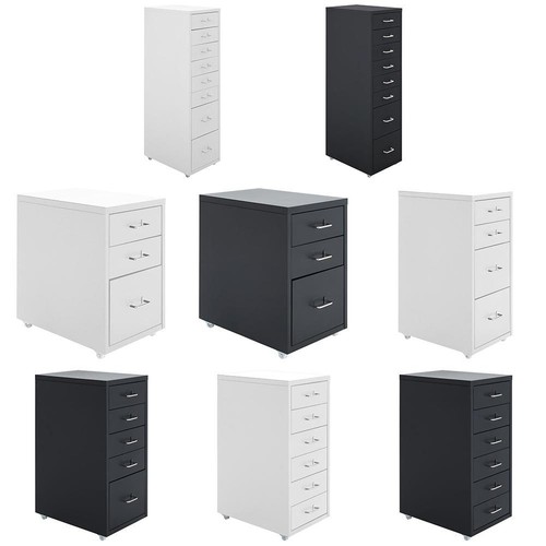 Metal filing cabinet - cabinet, under