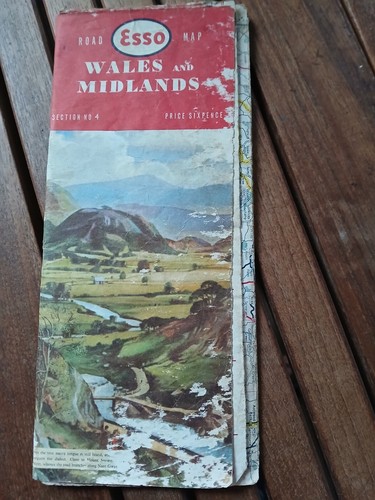 Vintage esso wales - wales, and
