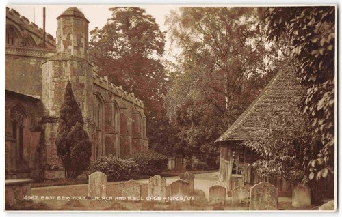 East bergholt church bell - east, cage
