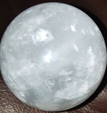 Very large Quartz Crystal ball, sphere 12cm diameter