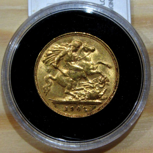 Gold half sovereign - 💰,