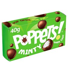Paynes Poppets Mint Dark Chocolate PAck of 36x40g - B.B.D-20/9/2025