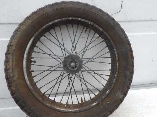 Bsa b25s rear wheel - b25s,